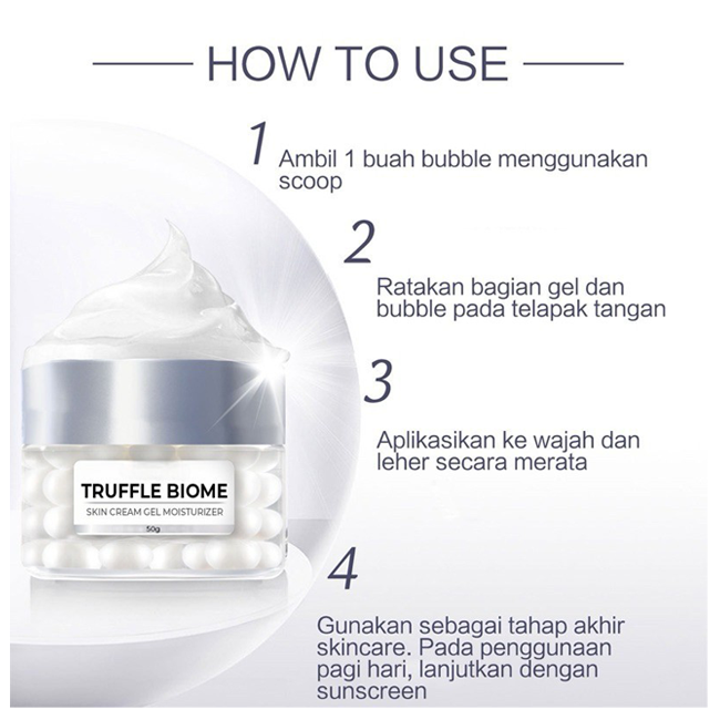 White Truffle Glow Bubble Cream - 50% DISKON!